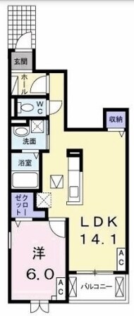 メゾン　ハーベストの物件間取画像